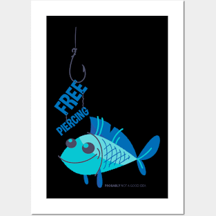 Fishing Hook Posters and Art